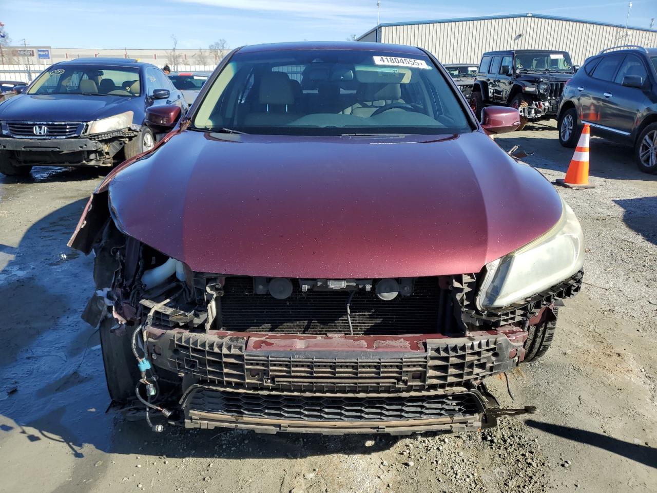 2015 Honda Accord VIN 1HGCR2F86FA023248 Copart auction photo, front end damage thumbnail 5