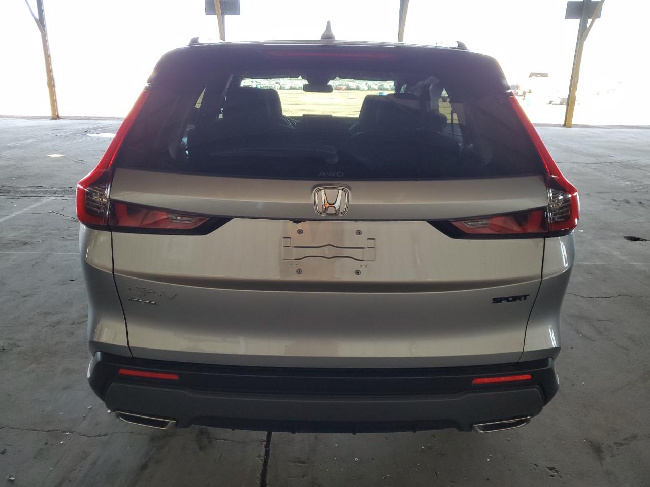 2024 Honda CR-V VIN 7FARS6H59RE013143 Copart auction photo, rear end / side damage thumbnail 6