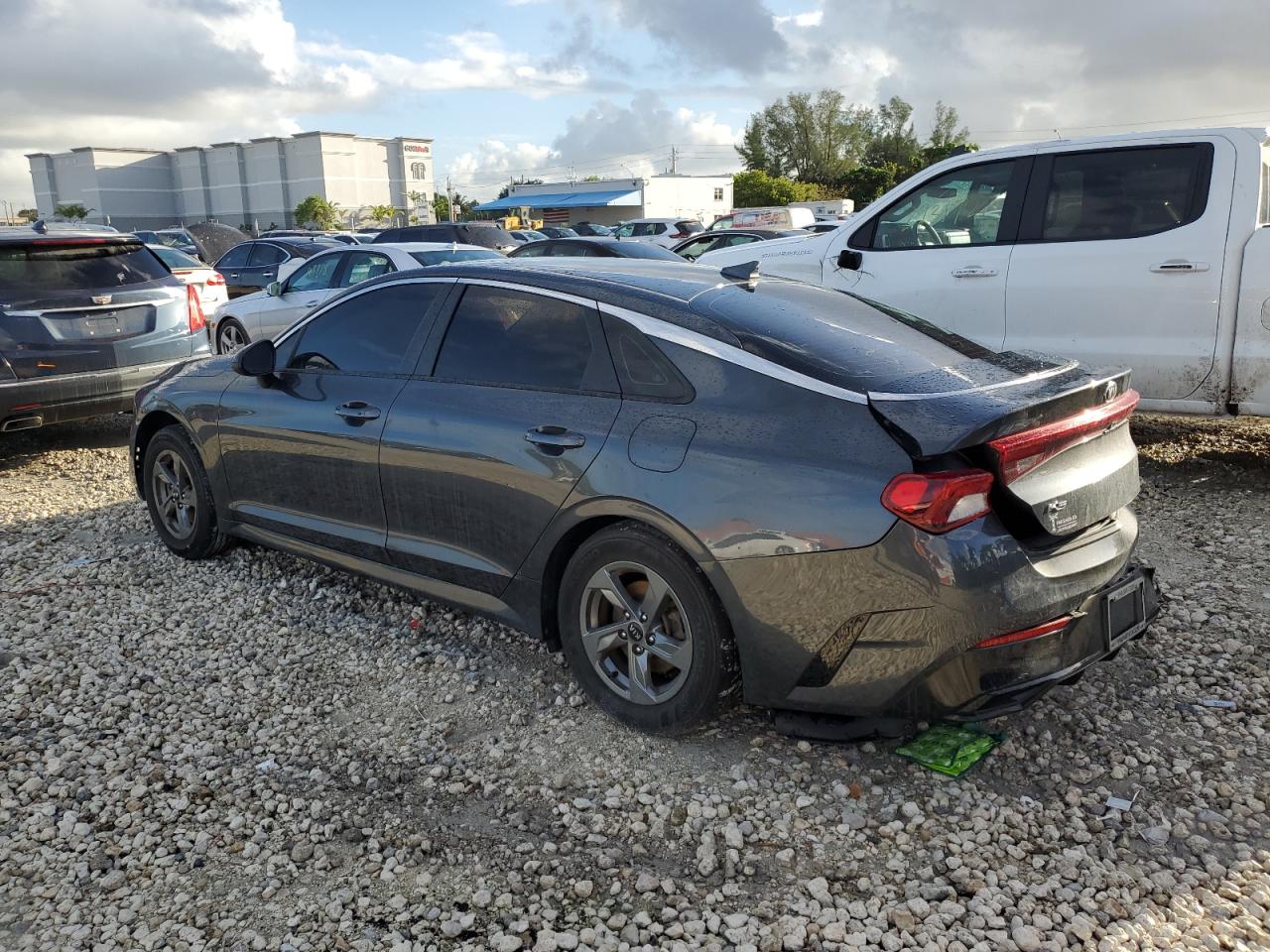 2021 KIA K5 VIN 5XXG14J24MG061648 Copart auction photo, rear end / undercarriage damage thumbnail 2