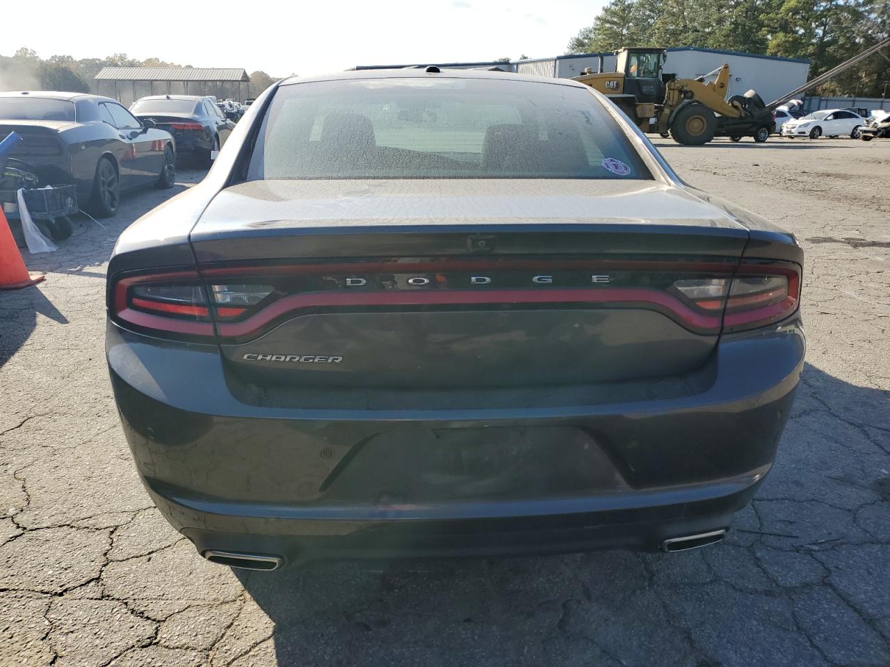 2019 Dodge Charger VIN 2C3CDXBG4KH741954 Copart auction photo, front end / side damage thumbnail 6