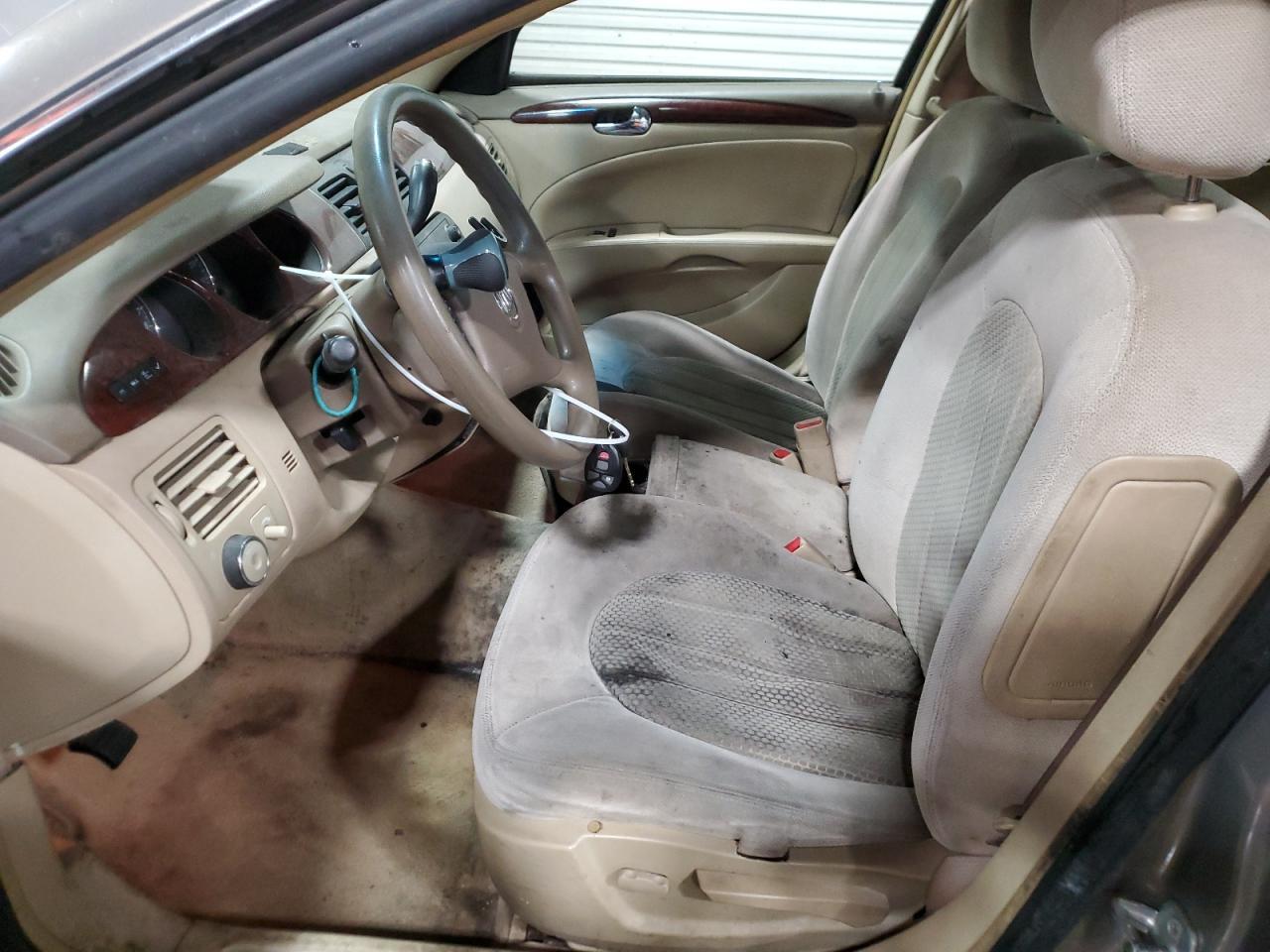 2006 Buick Lucerne VIN 1G4HP57216U140929 Copart auction photo, side / front end damage thumbnail 7