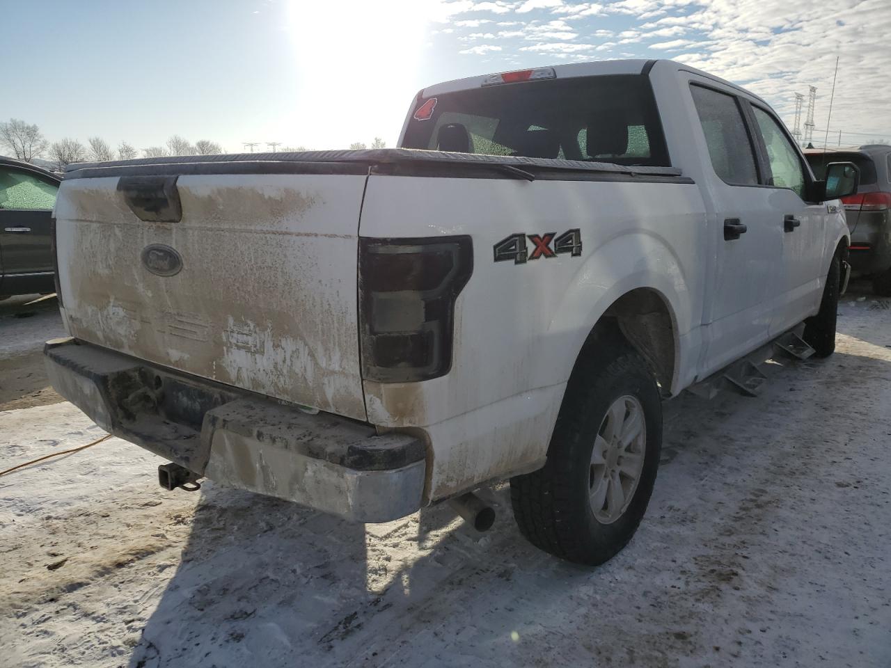 2018 Ford F-150 VIN 1FTEW1E54JKE47435 Copart auction photo, front end damage thumbnail 3