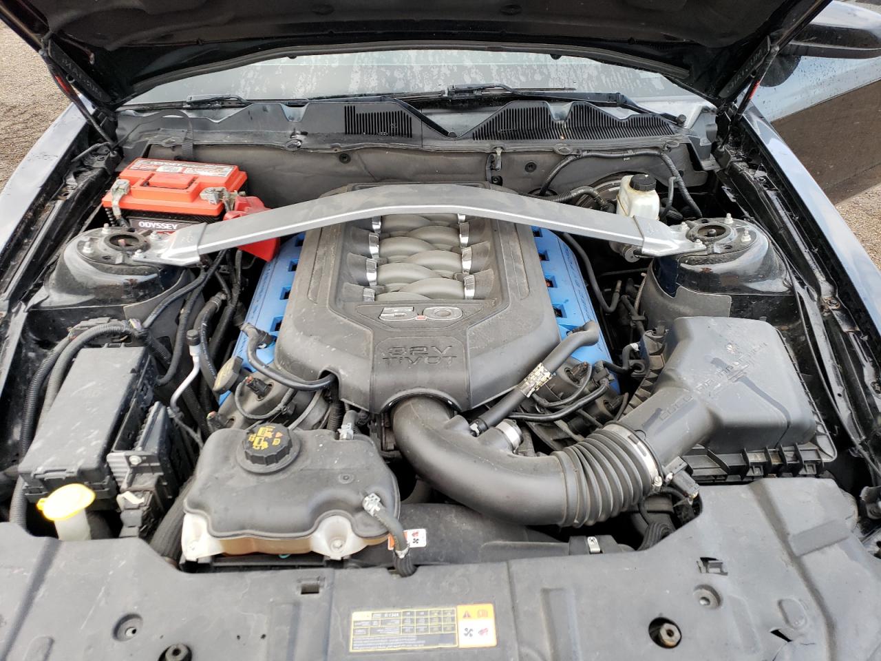 2013 Ford Mustang VIN 1ZVBP8CF5D5210747 Copart auction photo, all over / undercarriage damage thumbnail 12