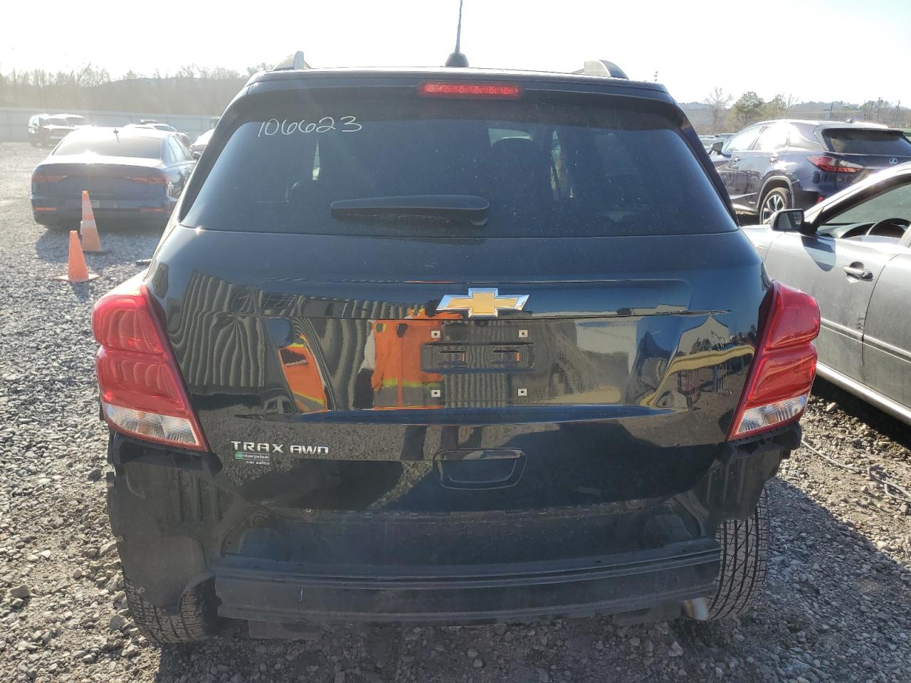 2021 Chevrolet Trax VIN KL7CJPSM9MB364735 Copart auction photo, rear end damage thumbnail 6