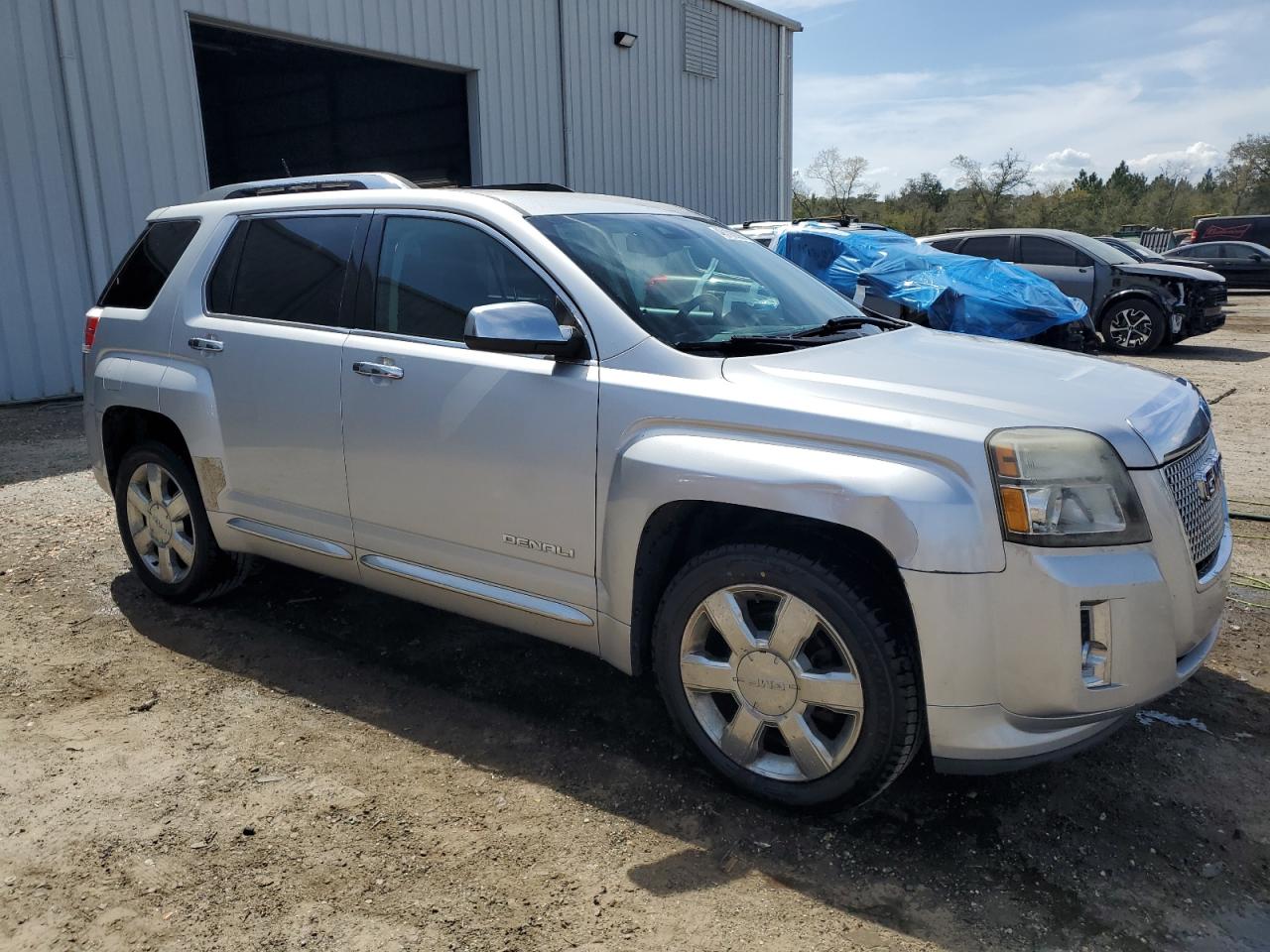 2013 GMC Terrain VIN 2GKFLYE34D6254041 Copart auction photo, front end damage thumbnail 4