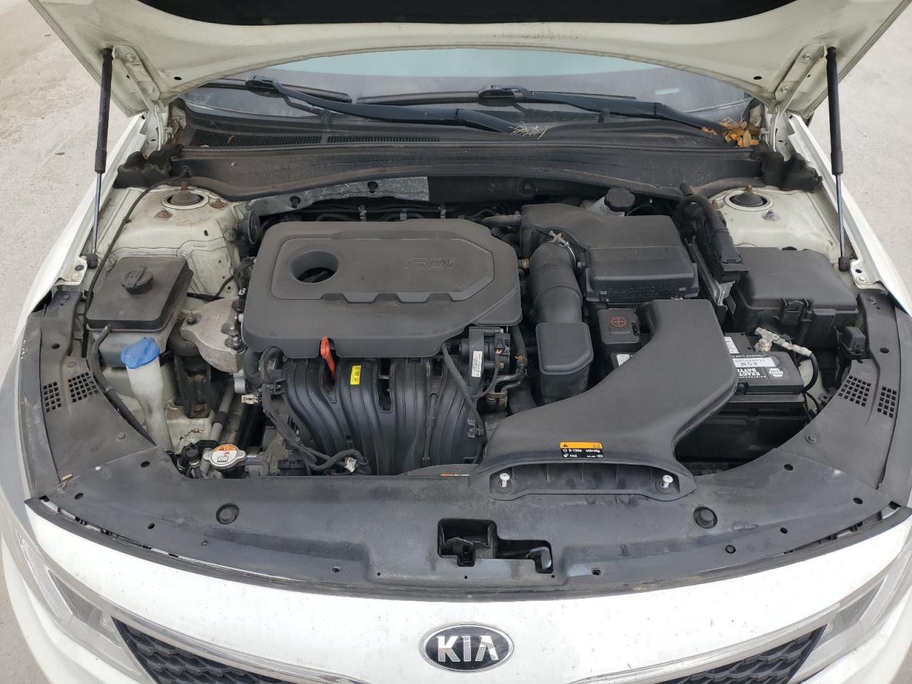 2016 KIA Optima VIN KNAGT4L39G5093131 Copart auction photo, side / rear end damage thumbnail 12