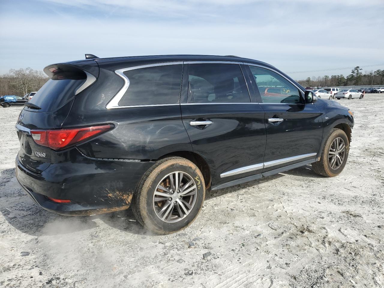 2016 Infiniti QX60 VIN 5N1AL0MN0GC520107 Copart auction photo, front end / rear end damage thumbnail 3