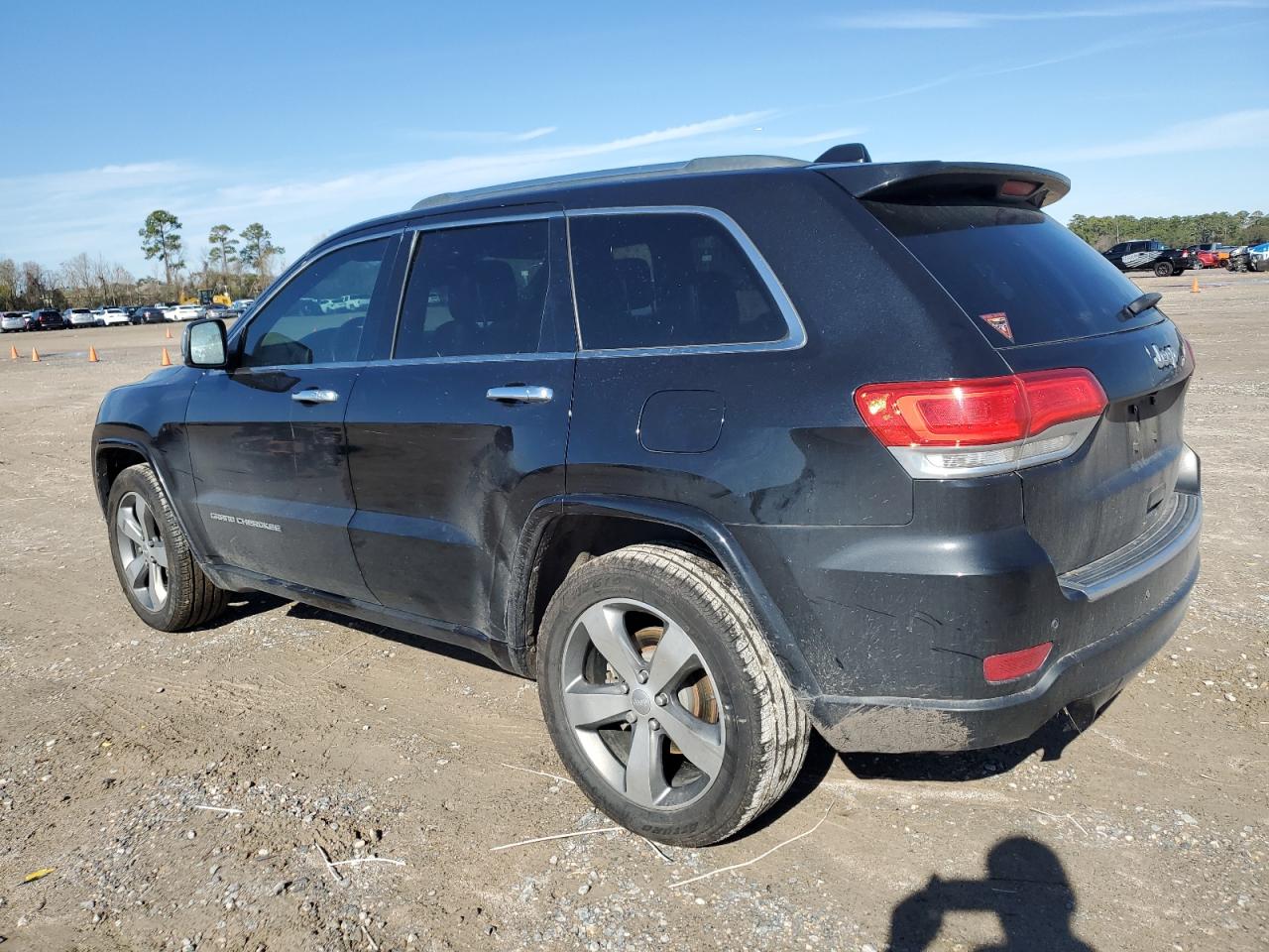 2015 Jeep Grand Cherokee VIN 1C4RJECG3FC654573 Copart auction photo, all over damage thumbnail 2
