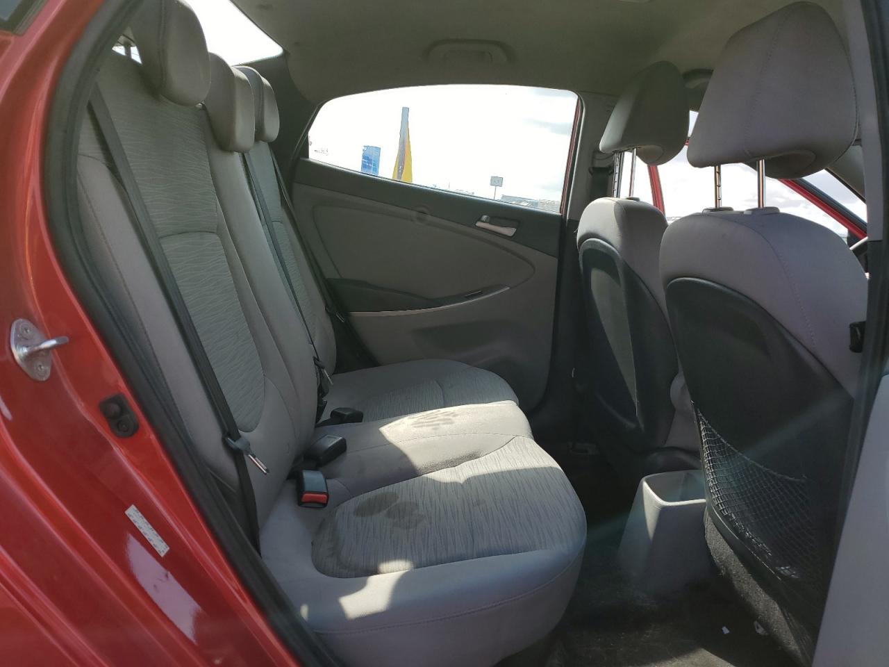 2016 Hyundai Accent VIN KMHCT4AE0GU012170 Copart auction photo, mechanical / rear end damage thumbnail 10