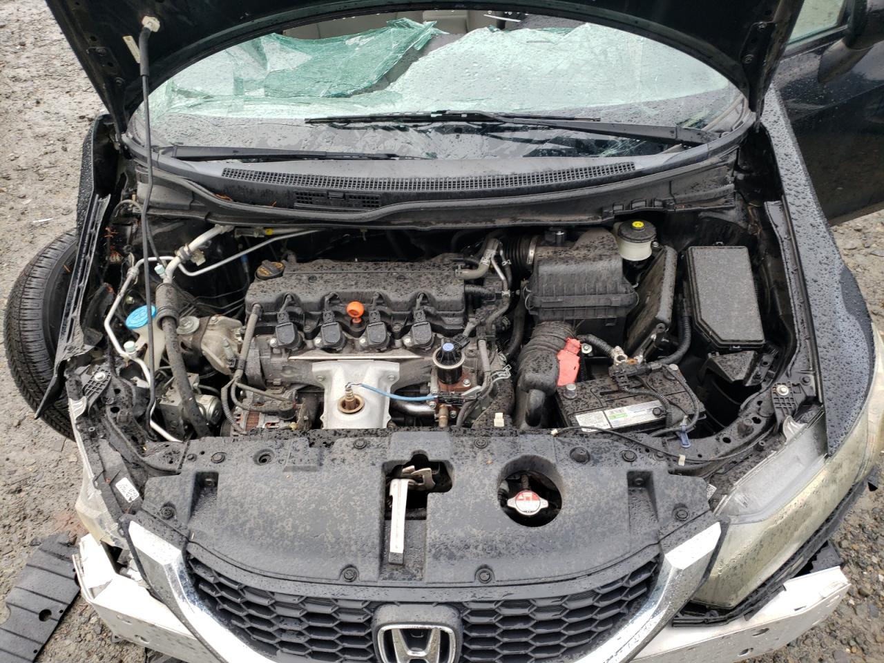 2013 Honda Civic VIN 19XFB2F54DE238689 Copart auction photo, all over damage thumbnail 11