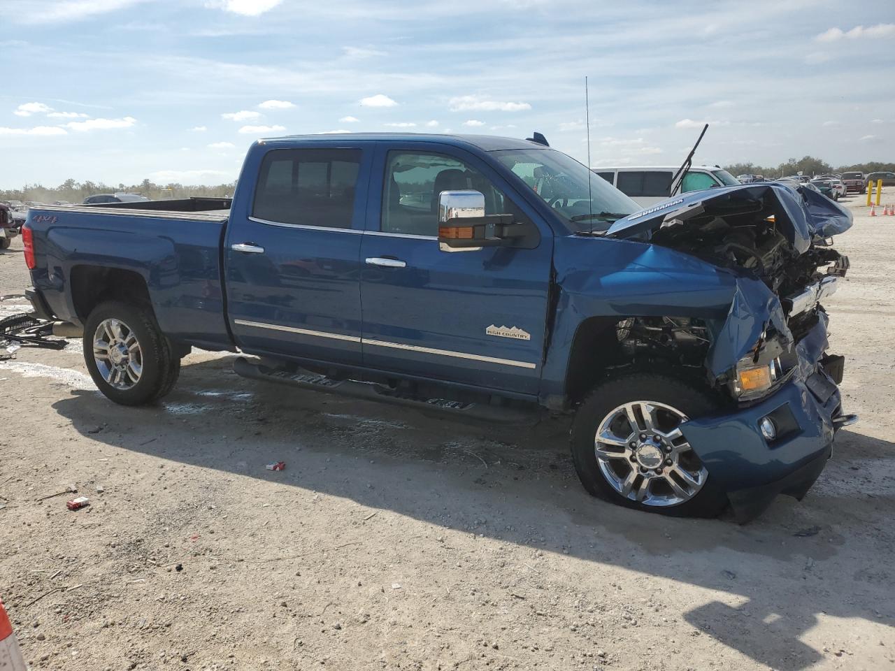 2018 Chevrolet Silverado VIN 1GC1KXEY9JF155344 Copart auction photo, front end damage thumbnail 4