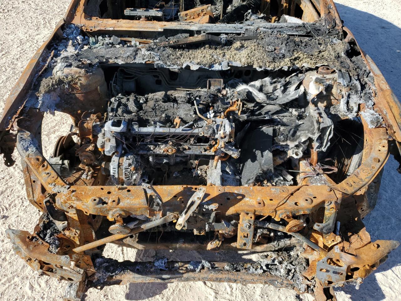 2023 Toyota Camry VIN 4T1G11AK4PU175254 Copart auction photo, burn damage thumbnail 12