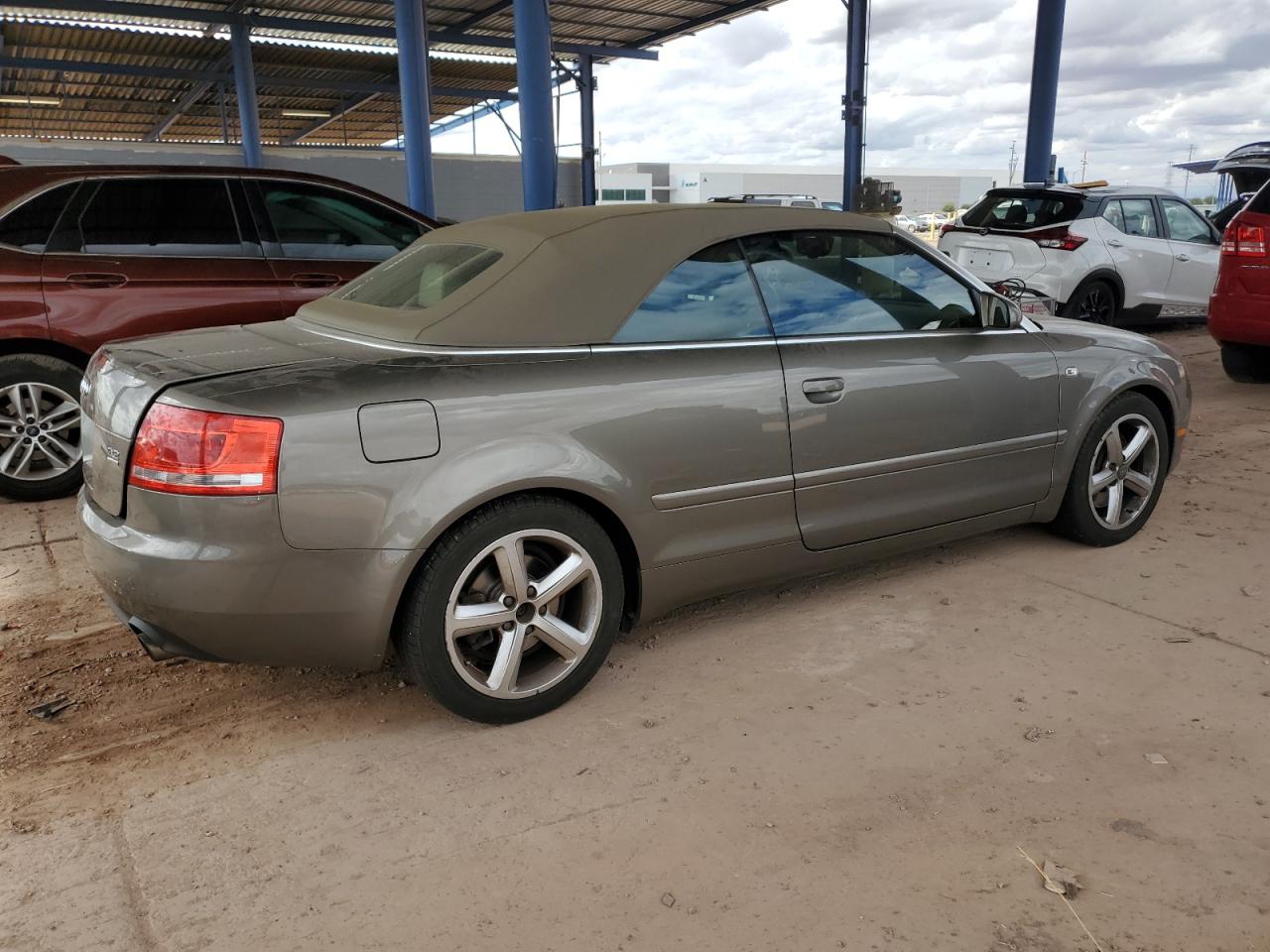 2007 Audi A4 VIN WAUDH48H67K020499 Copart auction photo, rear end damage thumbnail 3