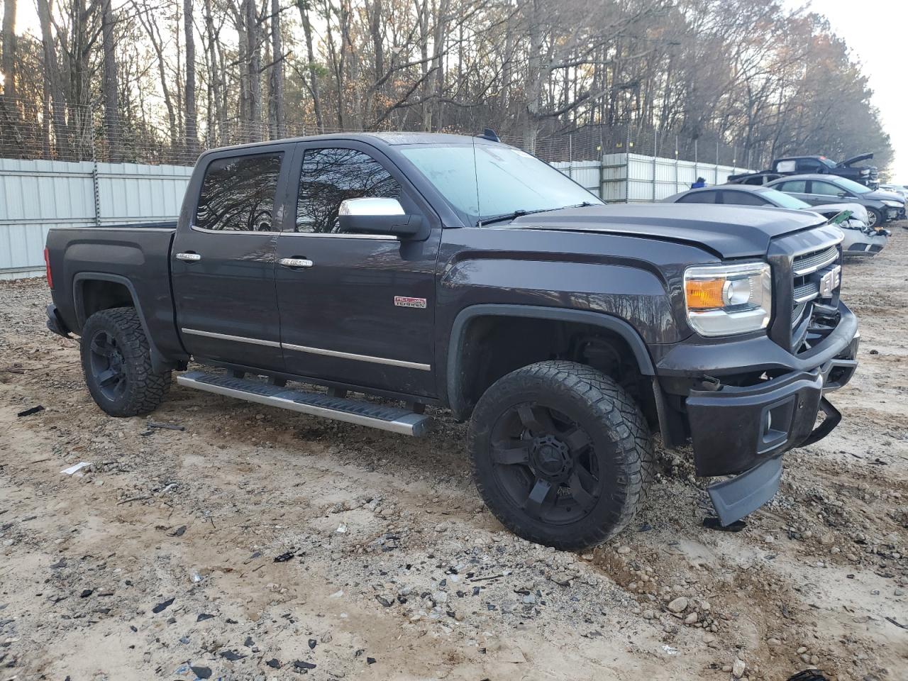 2015 GMC Sierra VIN 3GTU2VEC8FG246858 Copart auction photo, front end damage thumbnail 4