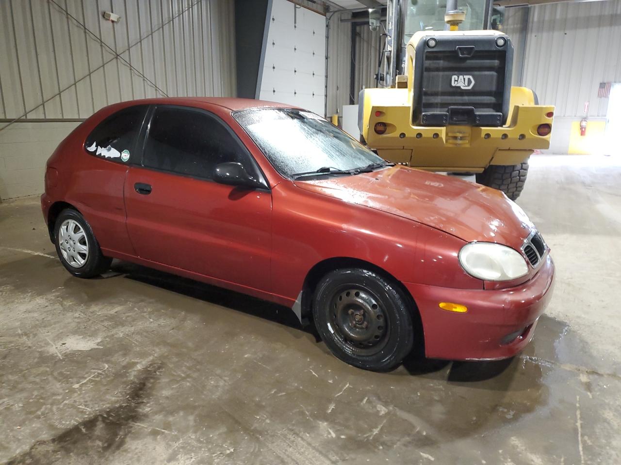 2001 Daewoo Lanos VIN KLATA22641B635307 Copart auction photo, front end damage thumbnail 4