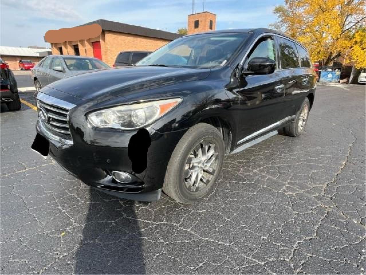 2013 Infiniti JX VIN 5N1AL0MN0DC345272 Copart auction photo, minor dent/scratches / normal wear damage thumbnail 2