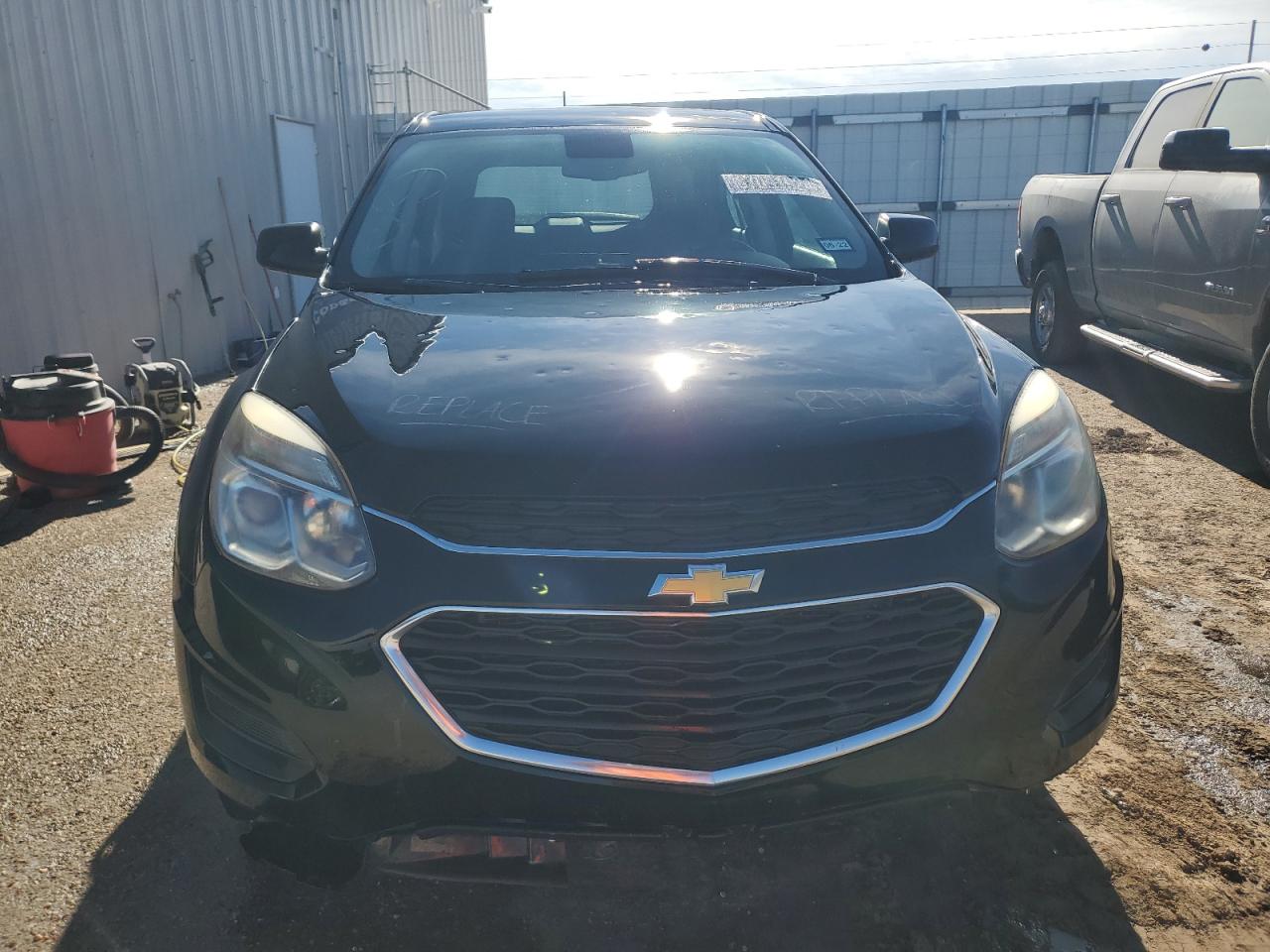 2016 Chevrolet Equinox VIN 2GNALBEK1G1166616 Copart auction photo, front end / rear end damage thumbnail 5