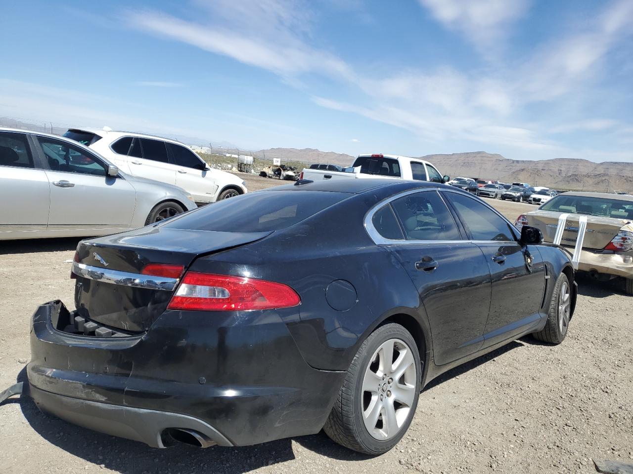 2010 Jaguar XF VIN SAJWA0FA8AHR60372 Copart auction photo, all over damage thumbnail 3