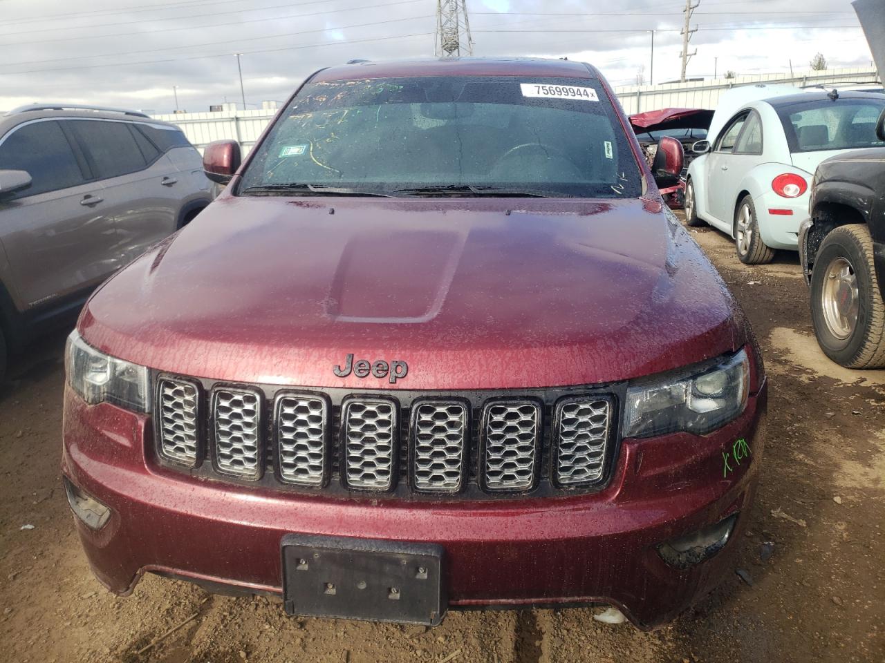 2018 Jeep Grand Cherokee VIN 1C4RJFAG1JC486918 Copart auction photo, front end / minor dent/scratches damage thumbnail 5