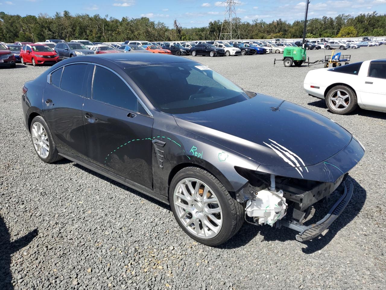2019 Mazda 3 VIN JM1BPACL5K1109373 Copart auction photo, front end damage thumbnail 4