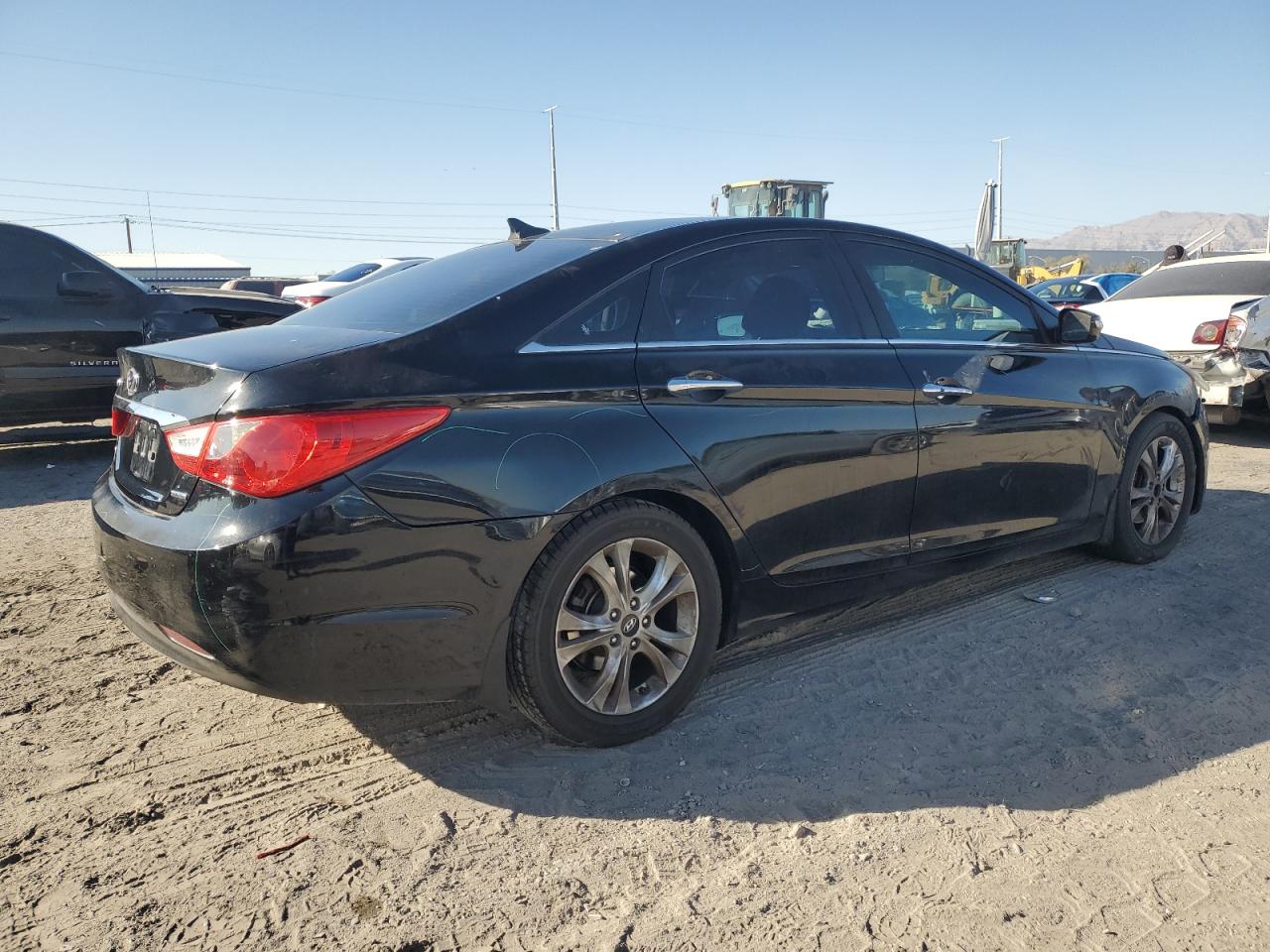 2011 Hyundai Sonata VIN 5NPEC4AC1BH124751 Copart auction photo, side / front end damage thumbnail 3