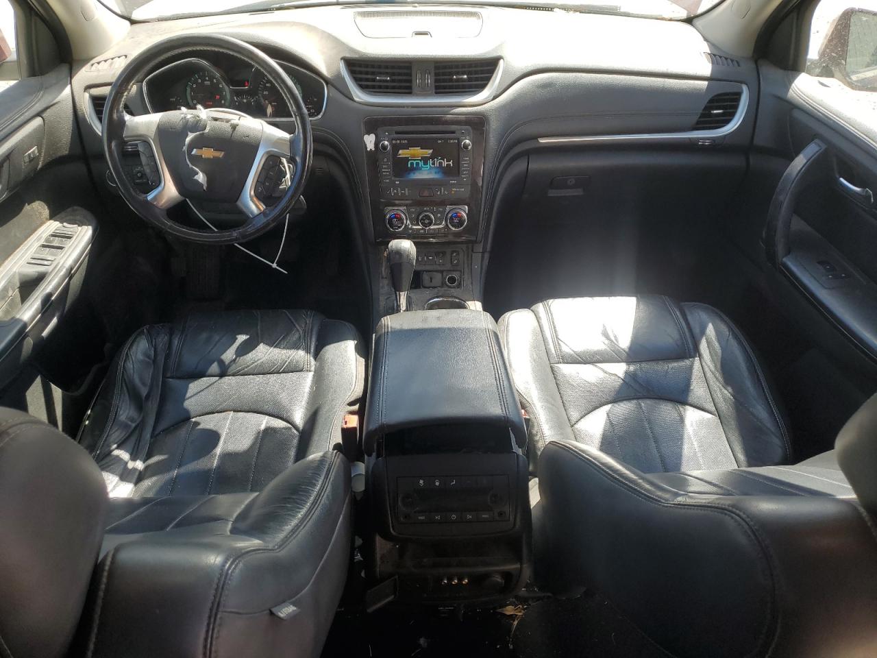 2015 Chevrolet Traverse VIN 1GNKRJKD5FJ373727 Copart auction photo, front end / minor dent/scratches damage thumbnail 8