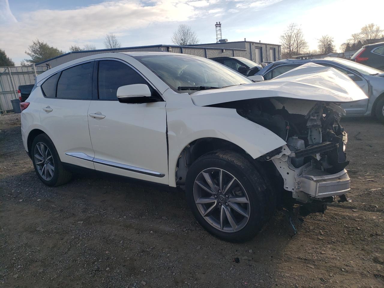 2019 Acura RDX VIN 5J8TC2H52KL009270 Copart auction photo, all over / undercarriage damage thumbnail 4