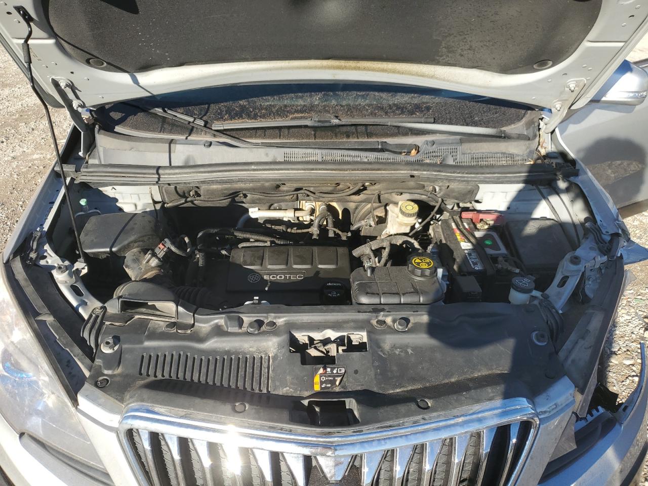 2015 Buick Encore VIN KL4CJASB4FB200062 Copart auction photo, front end damage thumbnail 13