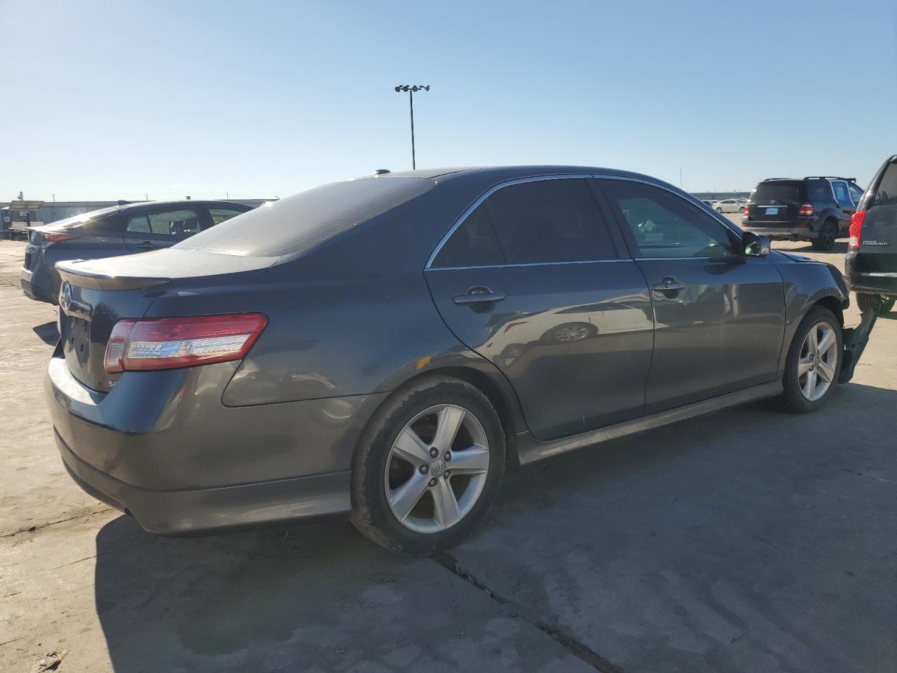 2011 Toyota Camry VIN 4T1BK3EK0BU612382 Copart auction photo, front end / hail damage thumbnail 3