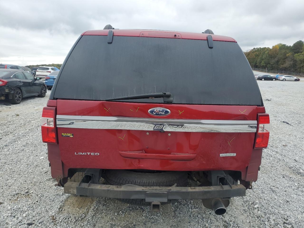 2015 Ford Expedition VIN 1FMJU1KT0FEF32877 Copart auction photo, rear end damage thumbnail 6