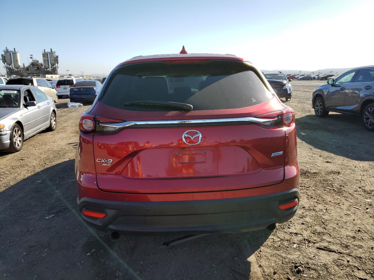 2019 Mazda CX-9 VIN JM3TCBCY0K0325243 Copart auction photo, all over damage thumbnail 6