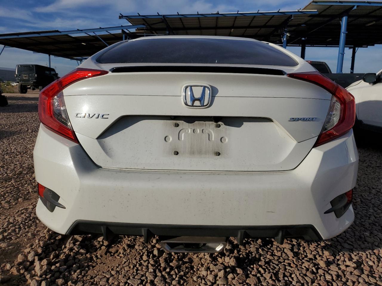 2019 Honda Civic VIN 19XFC2F88KE024700 Copart auction photo, front end damage thumbnail 6