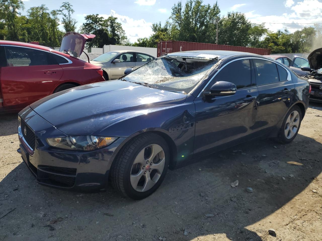2018 Jaguar XE VIN SAJAS4FX5JCP18798 - Copart auction photo