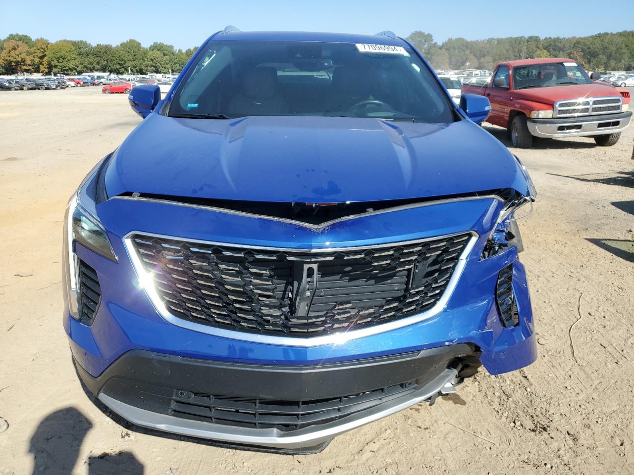 2021 Cadillac XT4 VIN 1GYFZCR44MF022068 Copart auction photo, front end / mechanical damage thumbnail 5