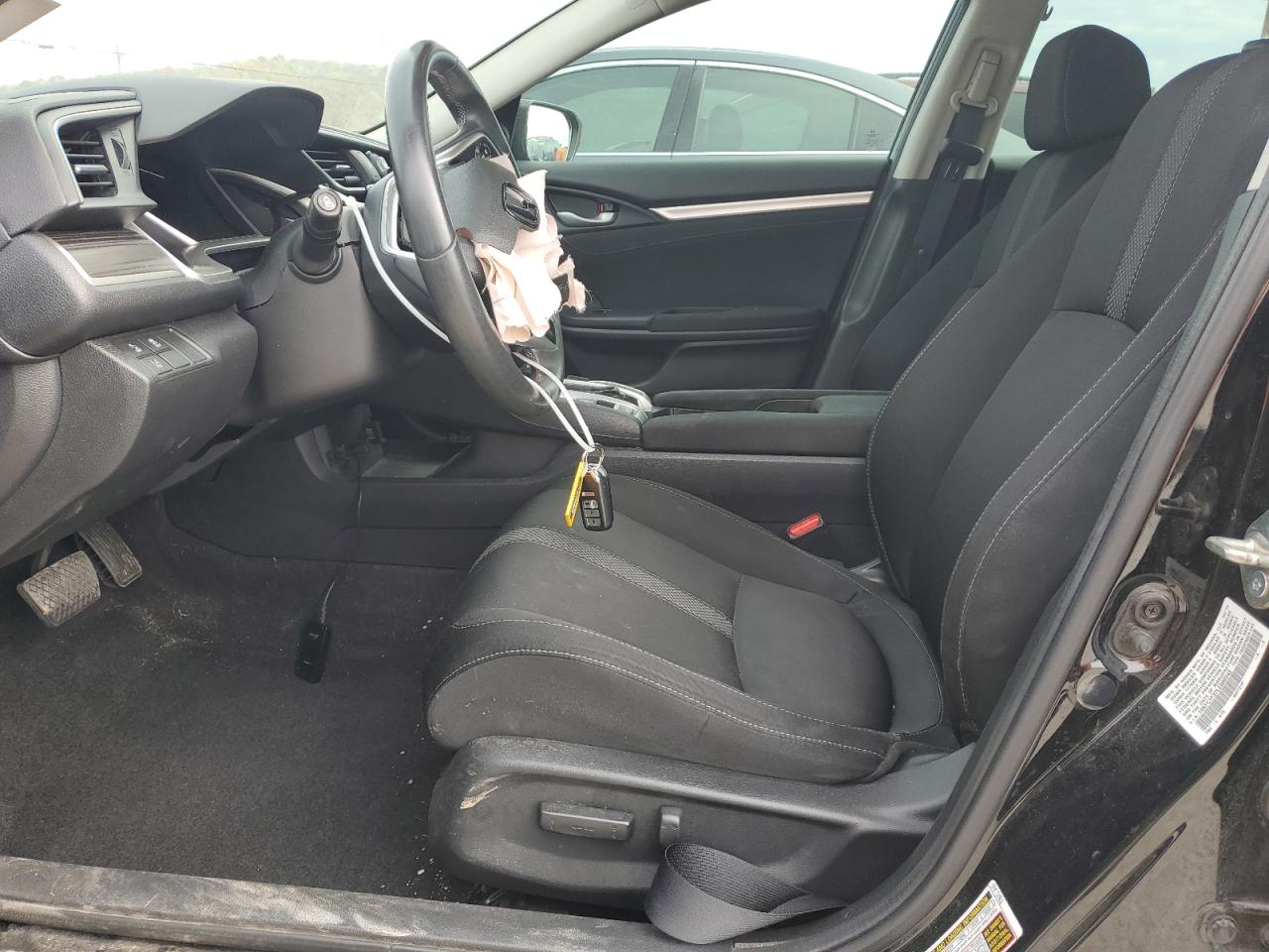 2020 Honda Civic VIN 19XFC1F37LE000243 Copart auction photo, front end damage thumbnail 7