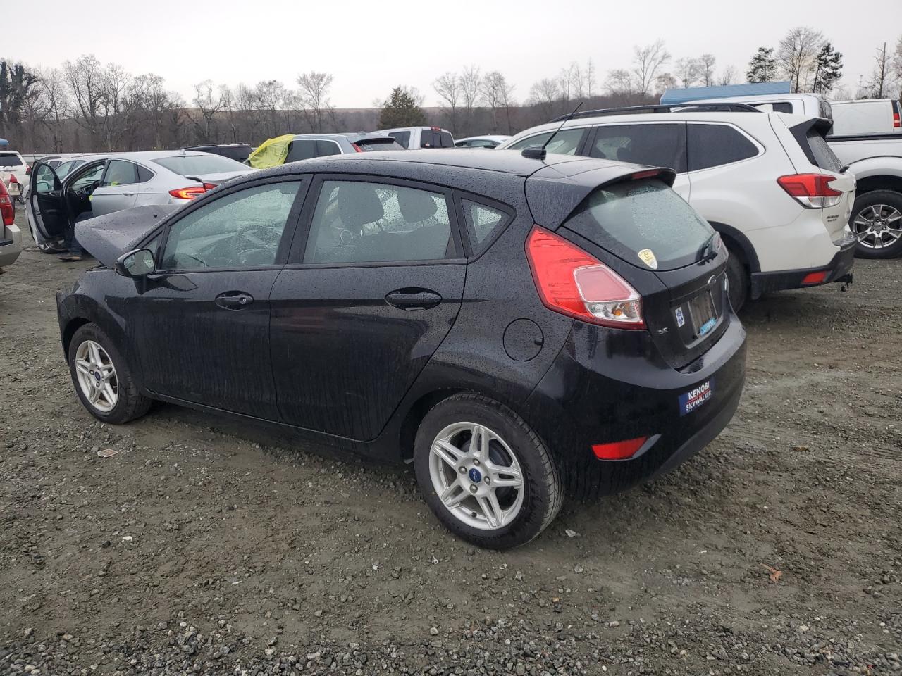 2018 Ford Fiesta VIN 3FADP4EJ0JM121489 Copart auction photo, front end damage thumbnail 2