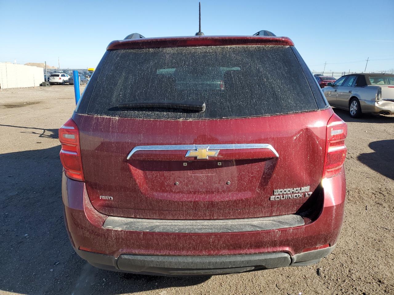 2016 Chevrolet Equinox VIN 2GNFLFEK9G6290021 Copart auction photo, hail / rear end damage thumbnail 6