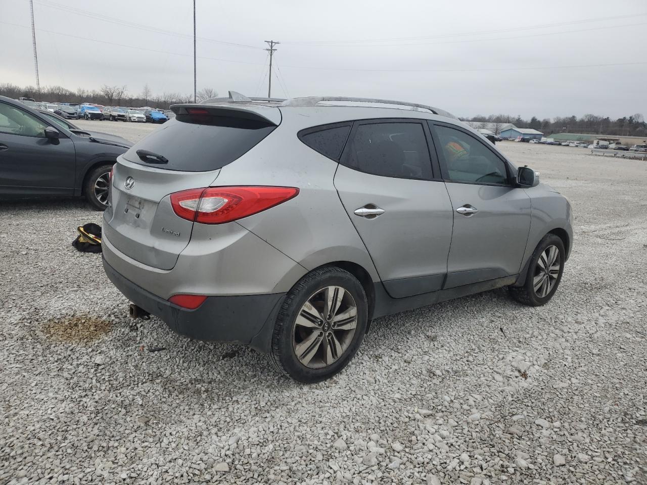 2015 Hyundai Tucson VIN KM8JU3AG4FU027981 Copart auction photo, front end damage thumbnail 3