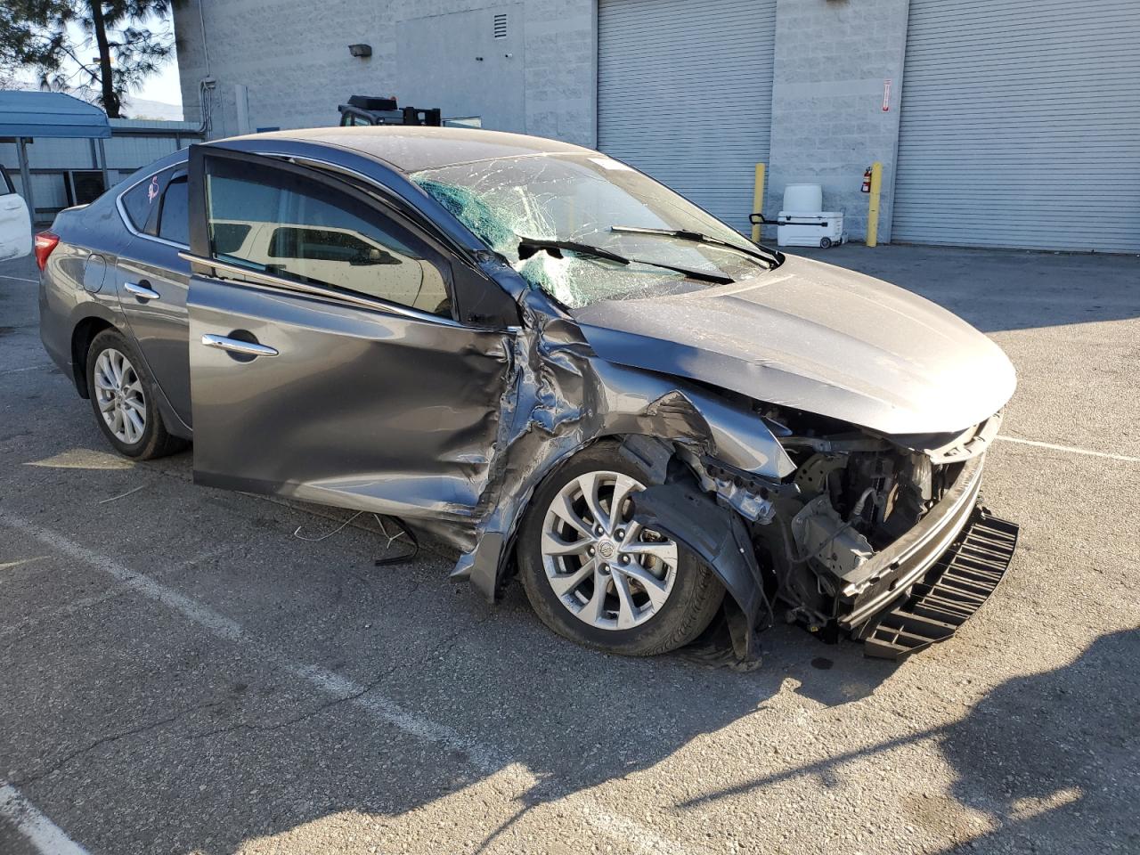 2019 Nissan Sentra VIN 3N1AB7APXKY436028 Copart auction photo, all over / undercarriage damage thumbnail 4
