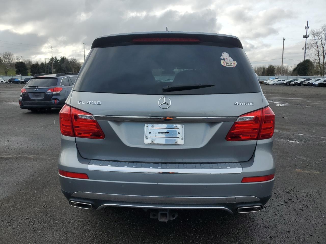 2014 Mercedes-Benz GL-klasse VIN 4JGDF7CE0EA418006 Copart auction photo, water/flood damage thumbnail 6