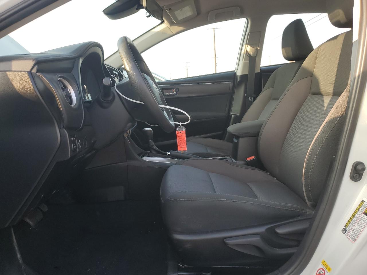 2019 Toyota Corolla VIN 5YFBURHE3KP868083 Copart auction photo, front end / side damage thumbnail 7