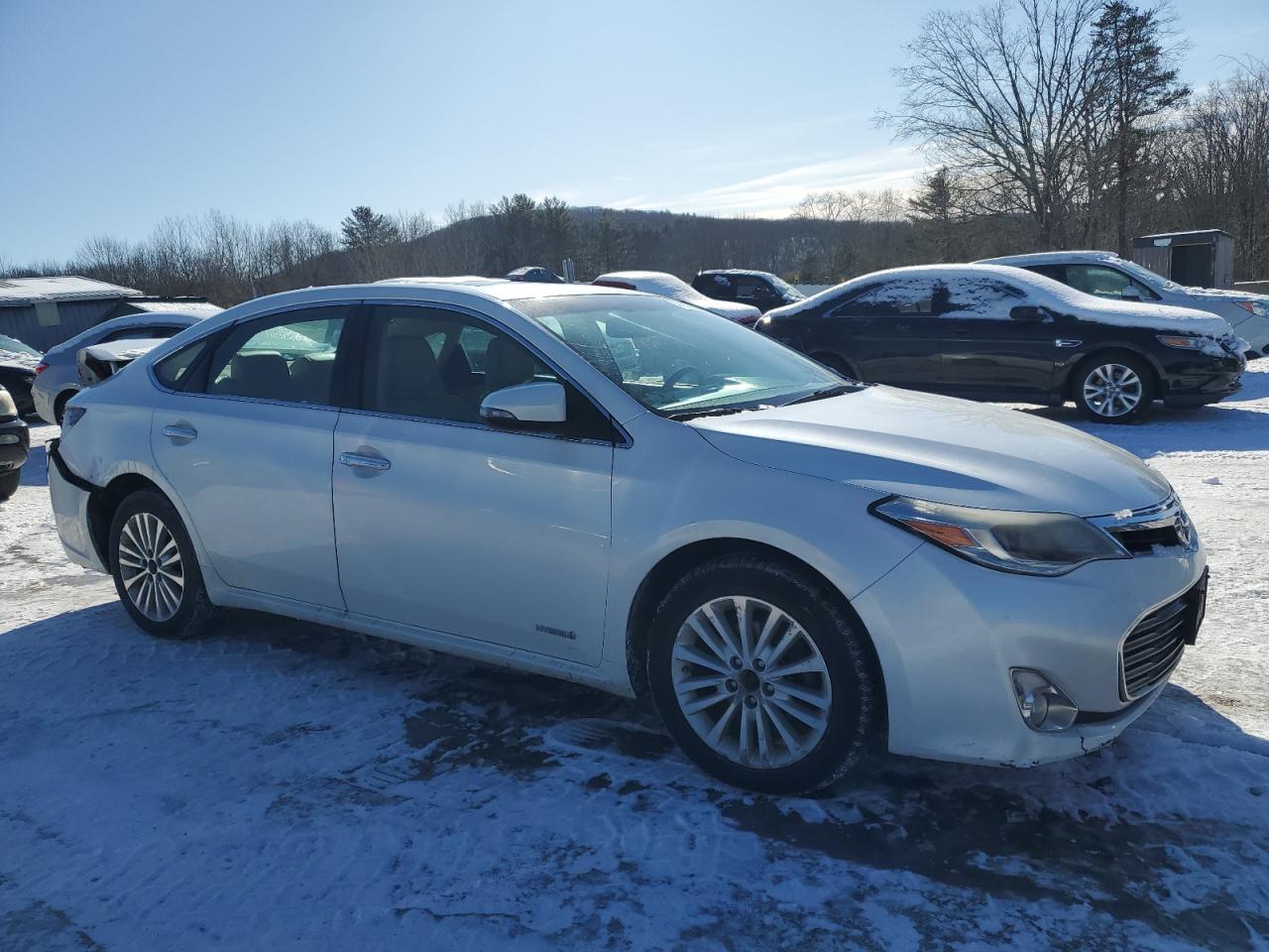 2013 Toyota Avalon VIN 4T1BD1EB4DU012644 Copart auction photo, rear end / side damage thumbnail 4