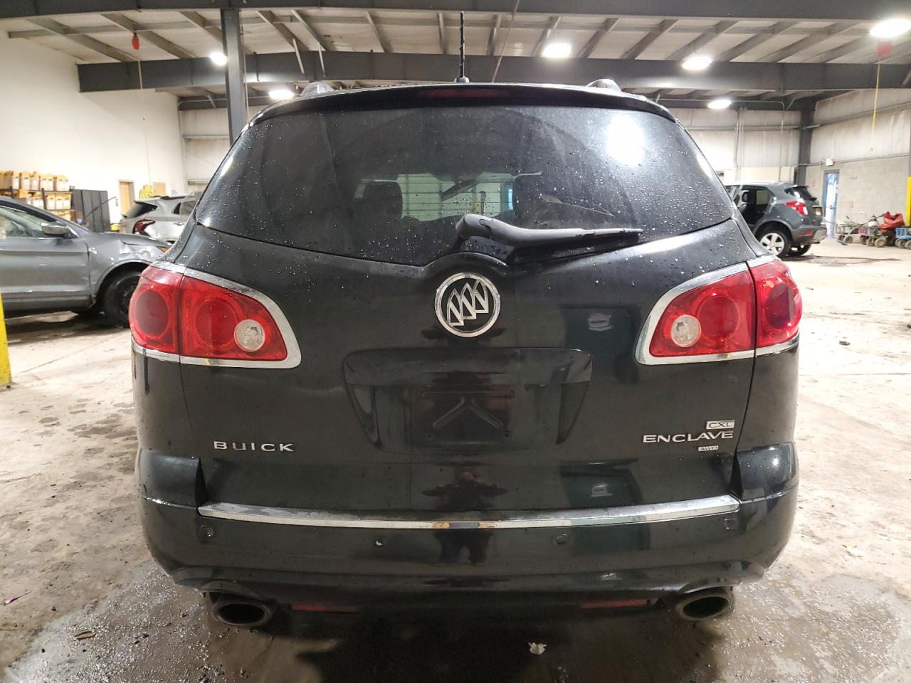 2012 Buick Enclave VIN 5GAKVCED6CJ355763 Copart auction photo, front end / side damage thumbnail 6
