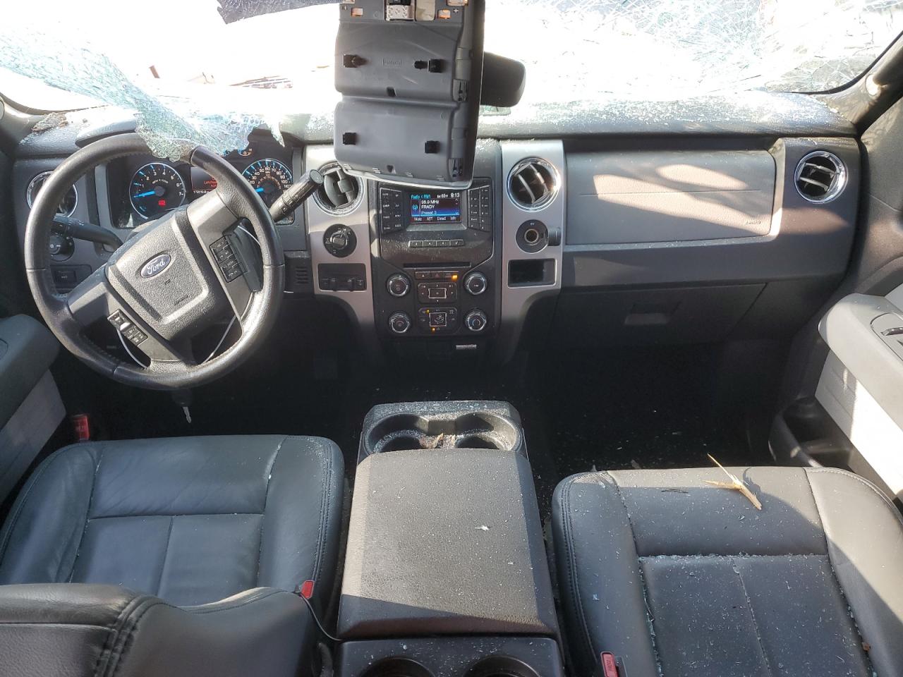 2014 Ford F-150 VIN 1FTFW1EF4EFA05265 Copart auction photo, top/roof damage thumbnail 8