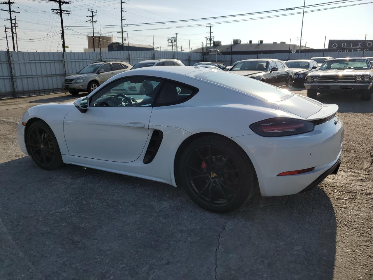 2018 Porsche Cayman VIN WP0AB2A86JS278194 Copart auction photo, mechanical damage thumbnail 2