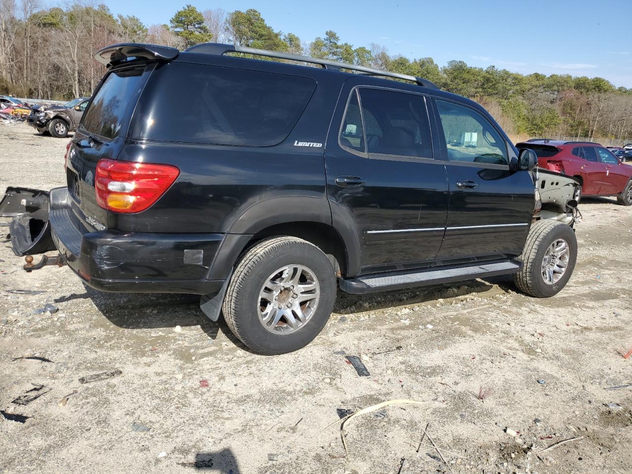 2004 Toyota Sequoia VIN 5TDBT48A84S229789 Copart auction photo, front end / minor dent/scratches damage thumbnail 3