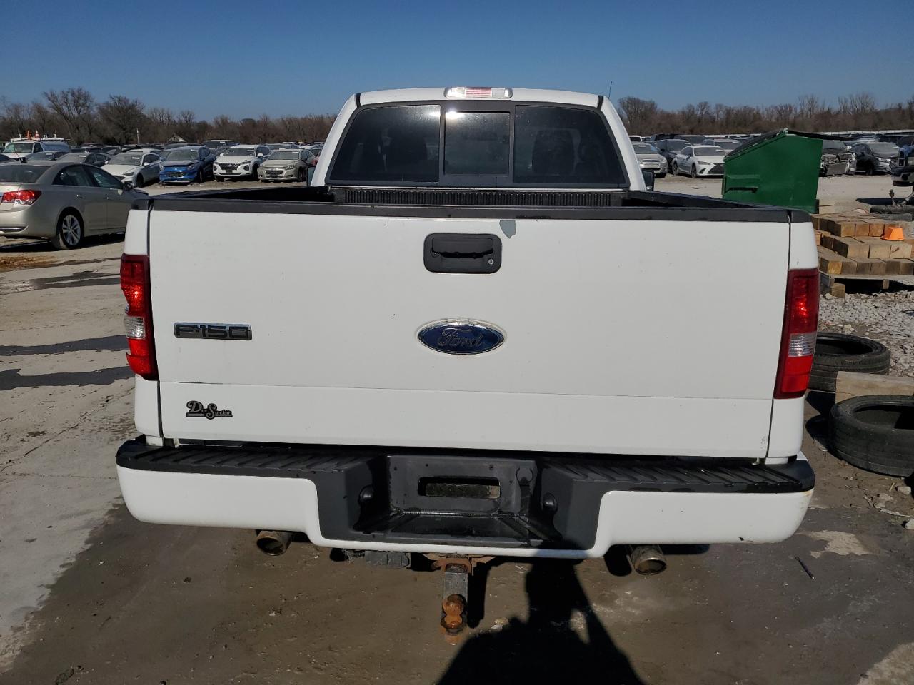 2008 Ford F-150 VIN 1FTRF12W68KE15062 Copart auction photo, side / rear end damage thumbnail 6