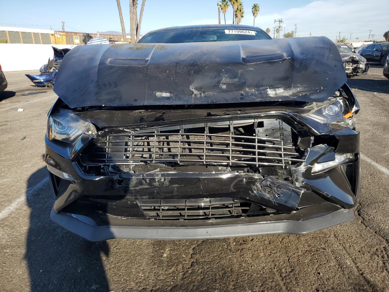 2020 Ford Mustang VIN 1FA6P8TD5L5158785 Copart auction photo, front end / minor dent/scratches damage thumbnail 5
