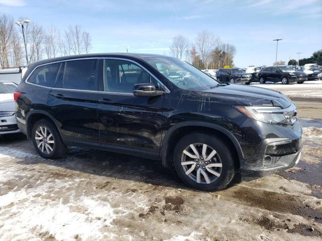 2019 Honda Pilot VIN 5FNYF6H54KB031938 Copart auction photo, side / front end damage thumbnail 4
