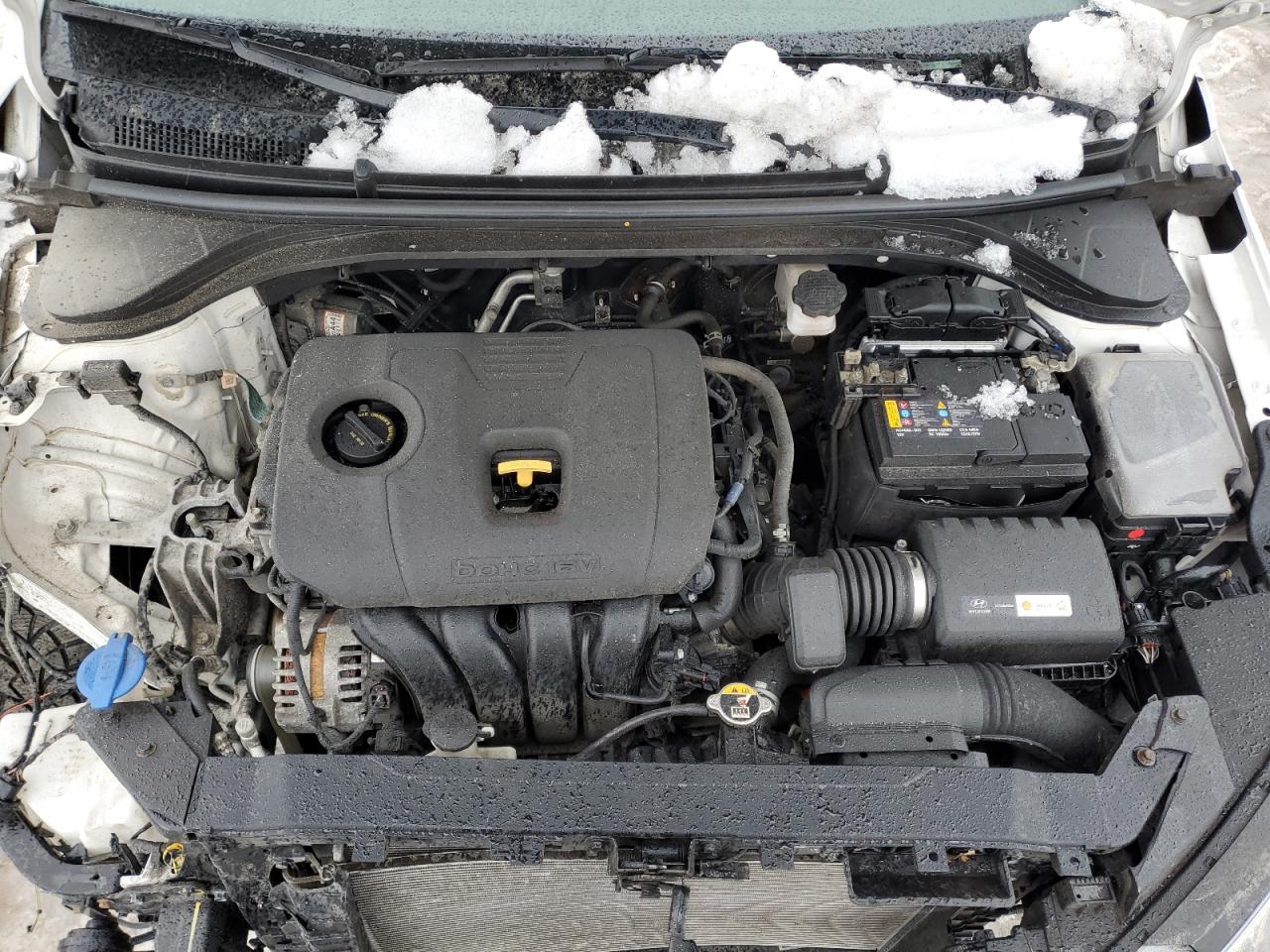 2019 Hyundai Elantra VIN KMHD84LF3KU768385 Copart auction photo, front end / rear end damage thumbnail 11